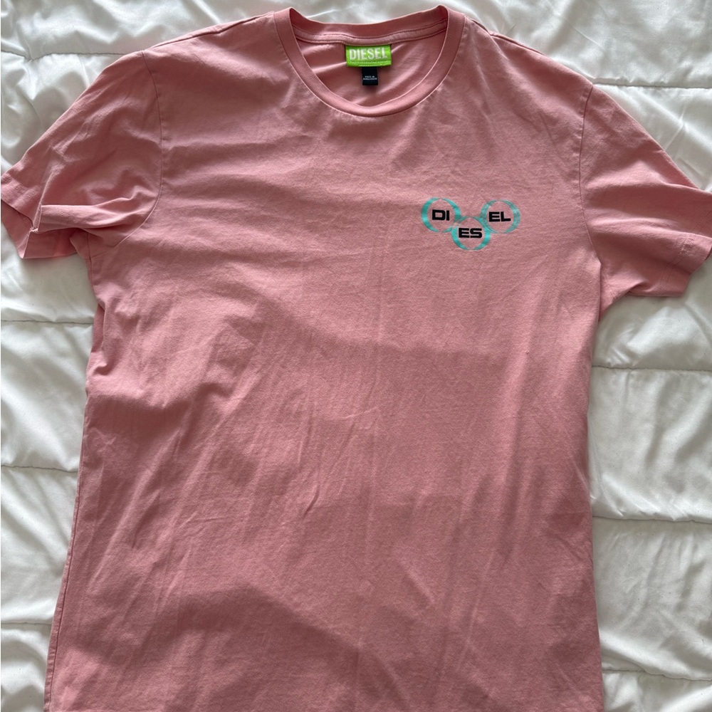Diesel Pink Men's T-Shirt